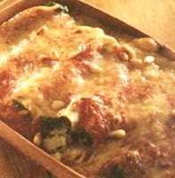 receta de Canelones de espinacas