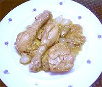 receta de Ensalada con  pollo escabechado