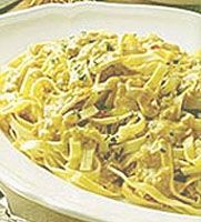 receta de Fetuccini Alfredo