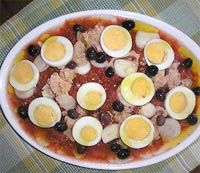 receta de Ensalada murciana