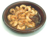 receta de Gambas al pil pil