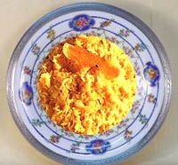 receta de Arroz a la naranja