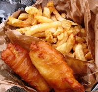 receta de Fish & Chips