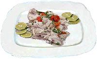 receta de Ceviche de corvina a la chilena