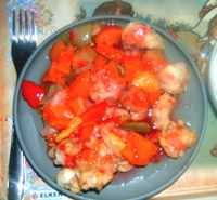 receta de Chancho o cerdo asado con salsa agridulce