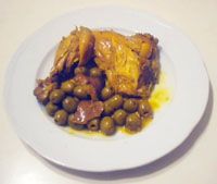 receta de Pollo con limn.