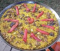 receta de  Paella con conejo