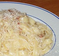 receta de Pasta a la Carbonara