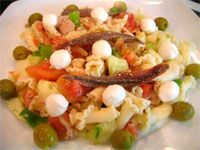 receta de Ensalada con pasta Gigli