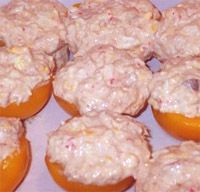 receta de Melocotones rellenos II