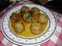 receta de Albndigas de pollo