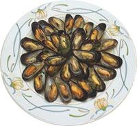 receta de Mejillones al horno