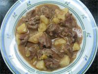 receta de Guisado de ternera