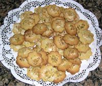 receta de Galletas de pistachos