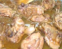 receta de Pollo a la cerveza con ans