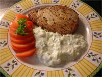 receta de Tzatziki